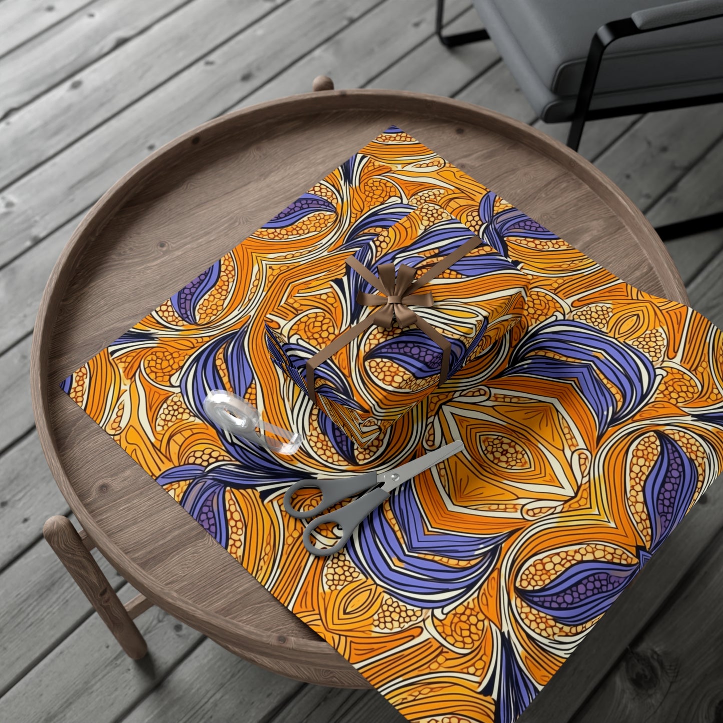 Semi | African Wax Print |Gift Wrap Paper