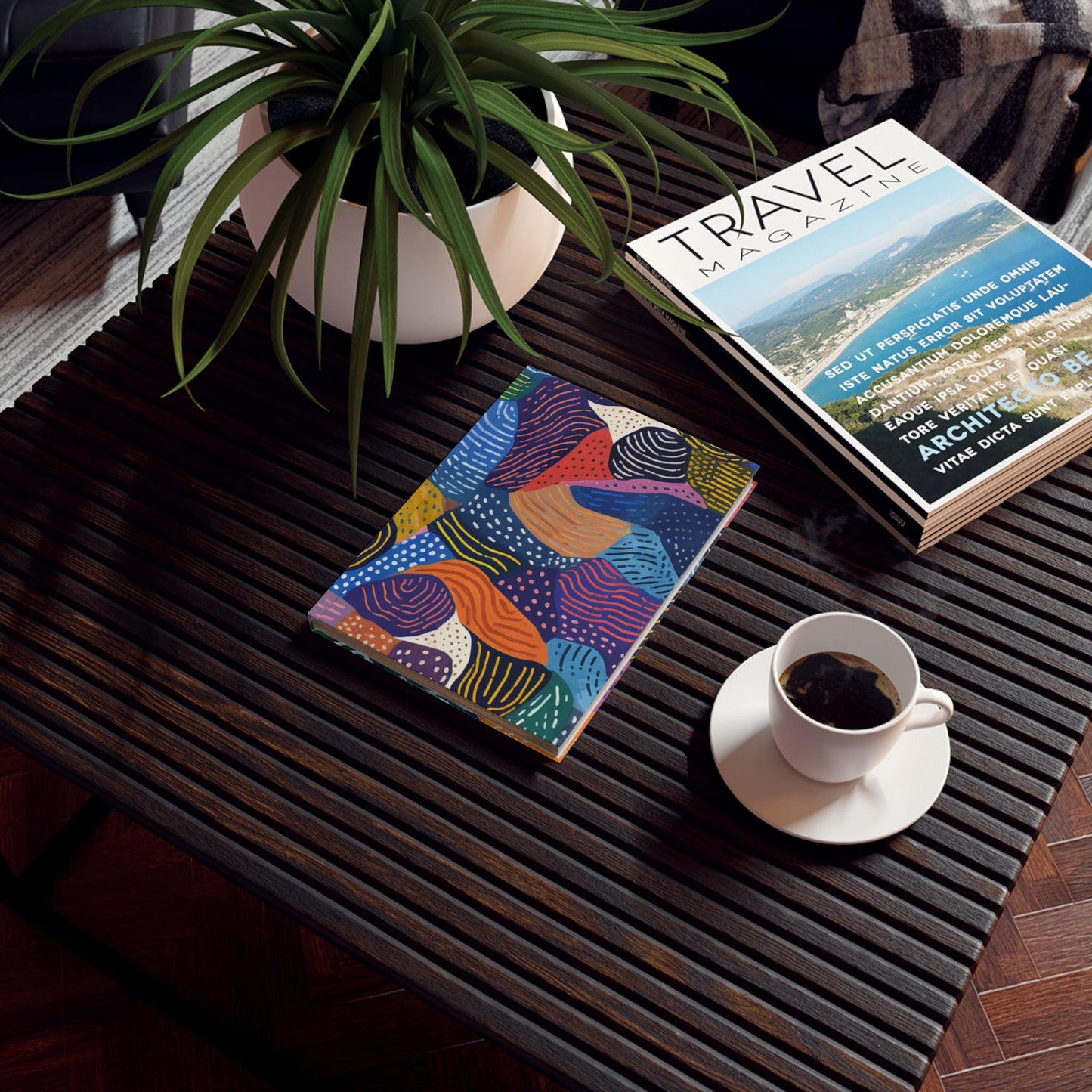 Kiki | African Batik| Hard Backed Journal