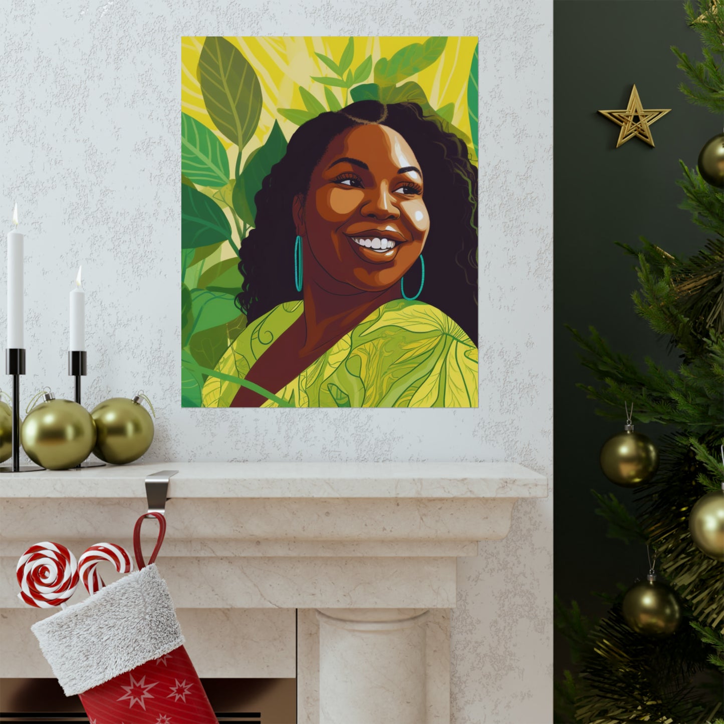 Lemons and Leaves| Camile Premium Matte Vertical Posters |