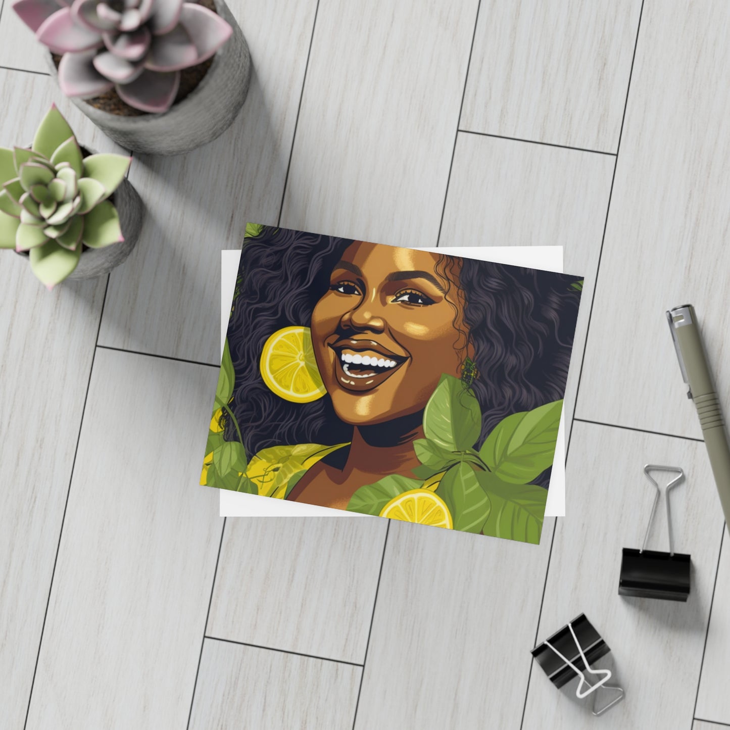 Lemon & Leaves | Postcard Bundles (envelopes included)