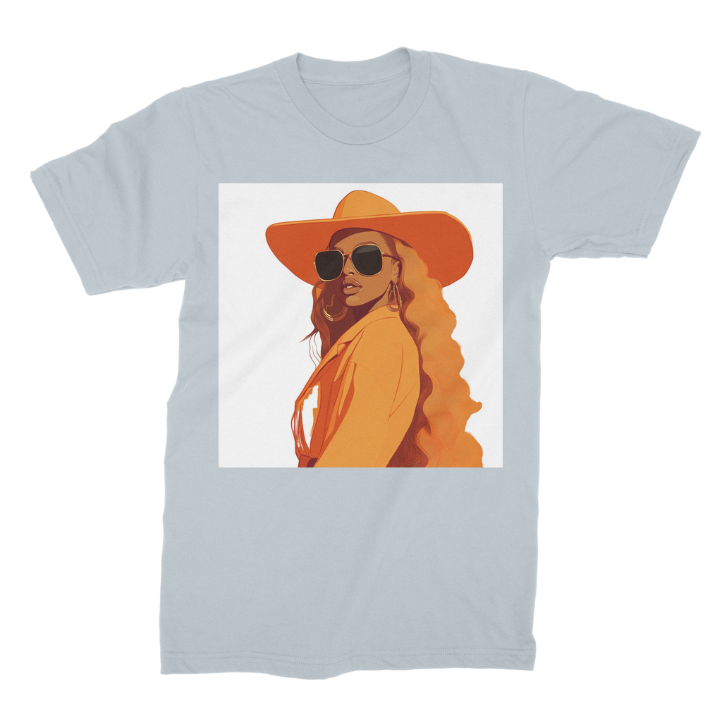 Bey Collection| Orange Diva | #cowboycarter Premium Jersey Adult T-Shirt