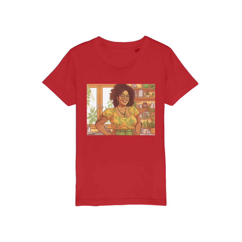 | Lexie Melanin Magic Organic Jersey Kids T-Shirt