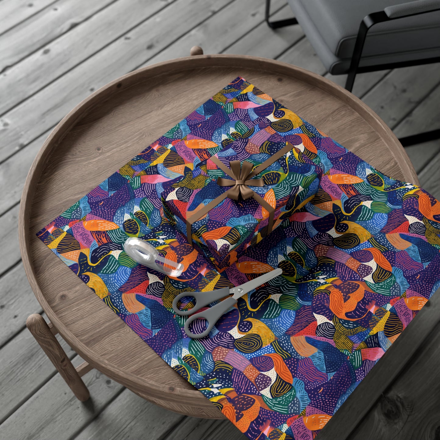 Kiki | Gift Wrap Papers | African Wax Print |
