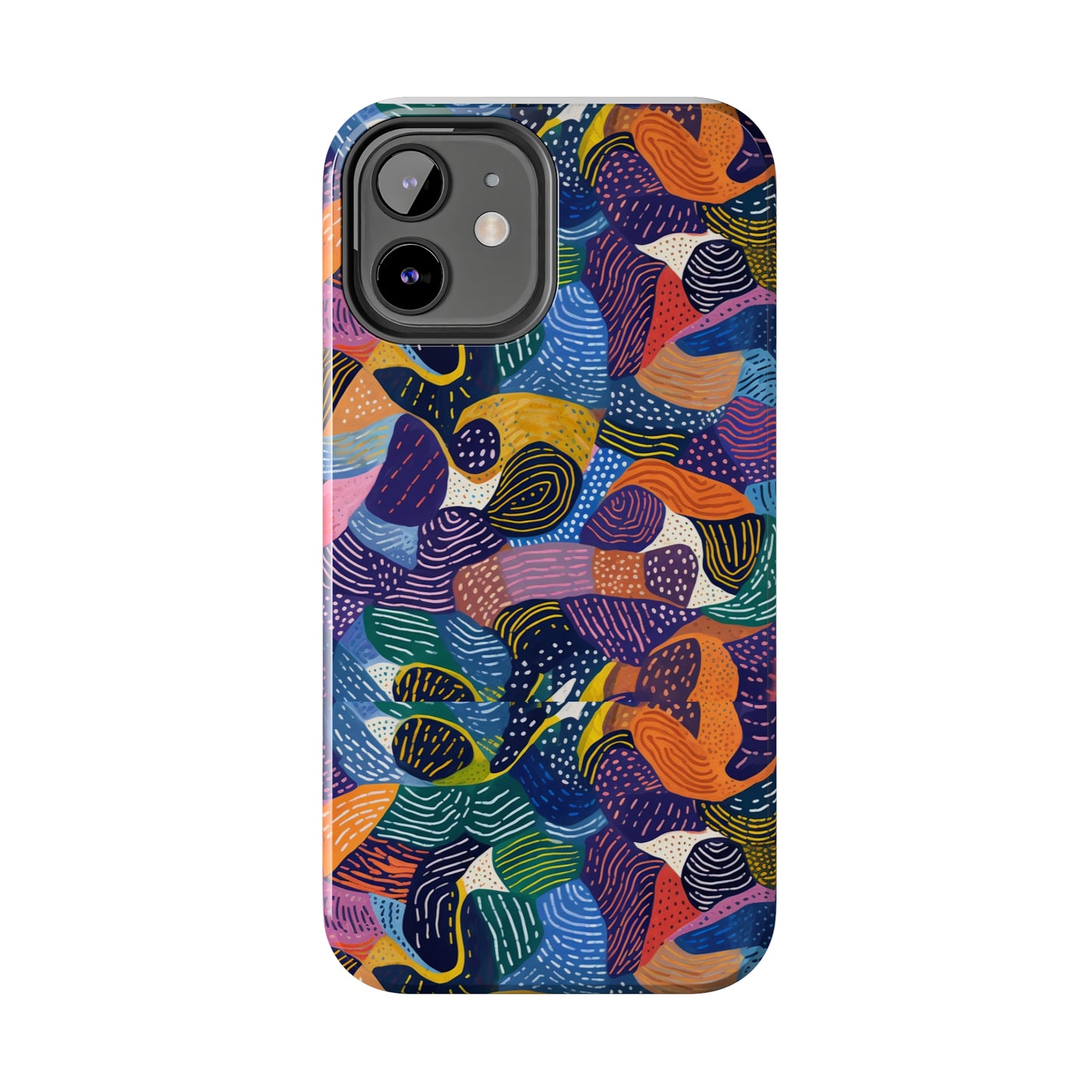 Stylish Kiki Collections iPhone Case | African Wax Print | Tough Phone Case | Shock Dispersion | Protective Cover|