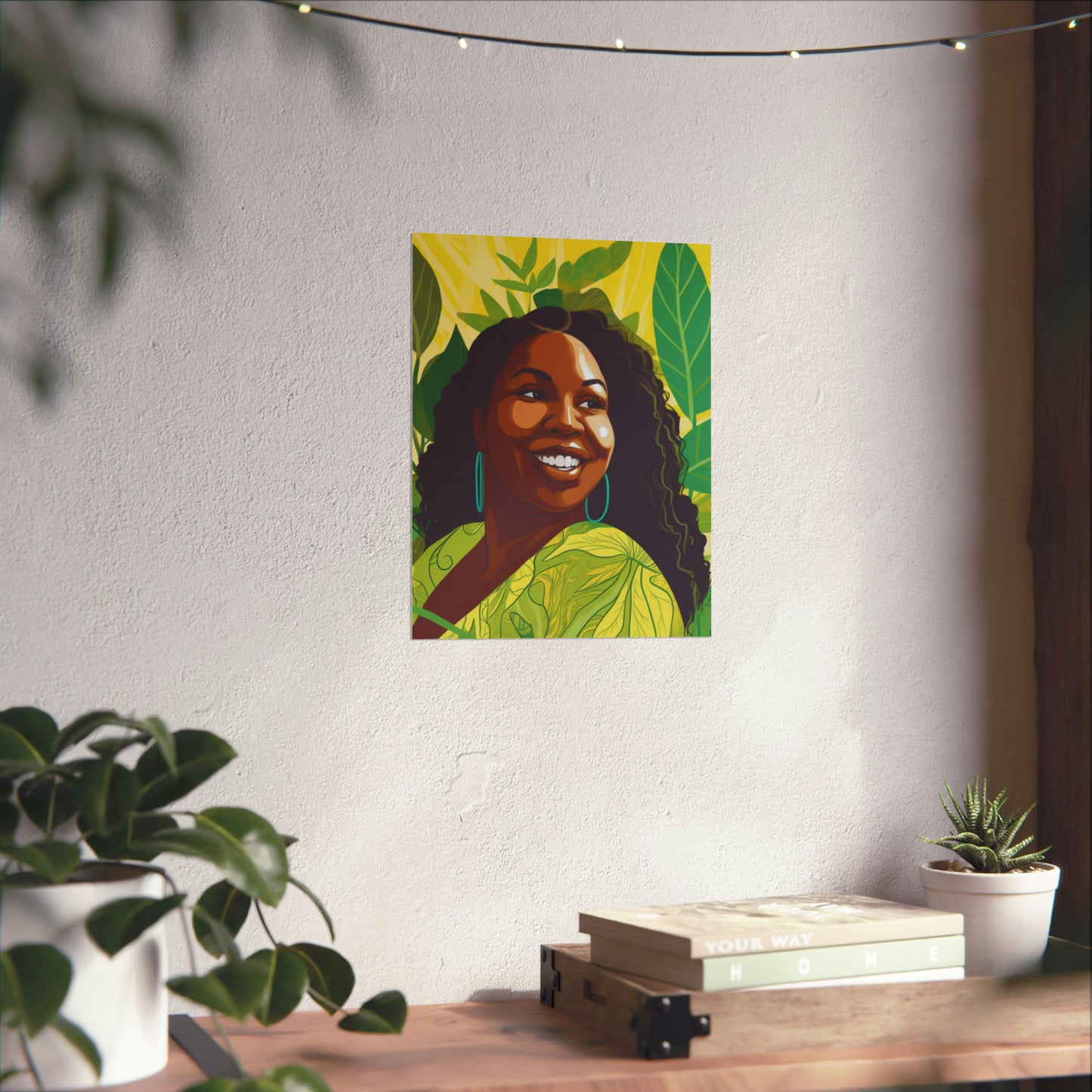 Lemons and Leaves| Camile Premium Matte Vertical Posters |