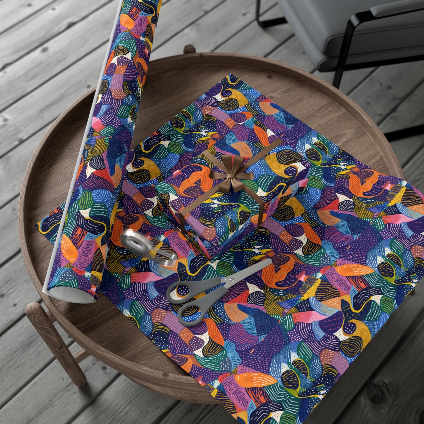 Kiki | Gift Wrap Papers | African Wax Print |
