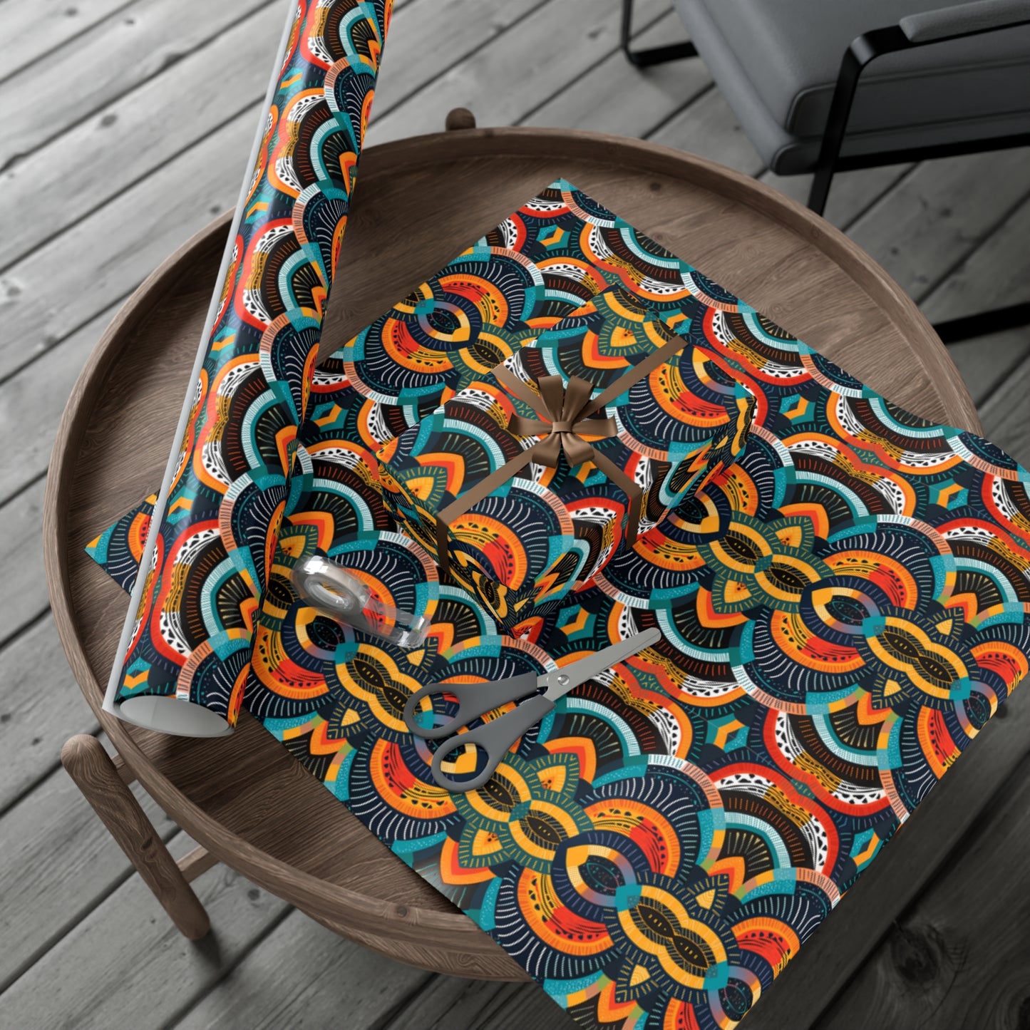 Zulu Warrior | African Wax Print | Gift Wrap Papers