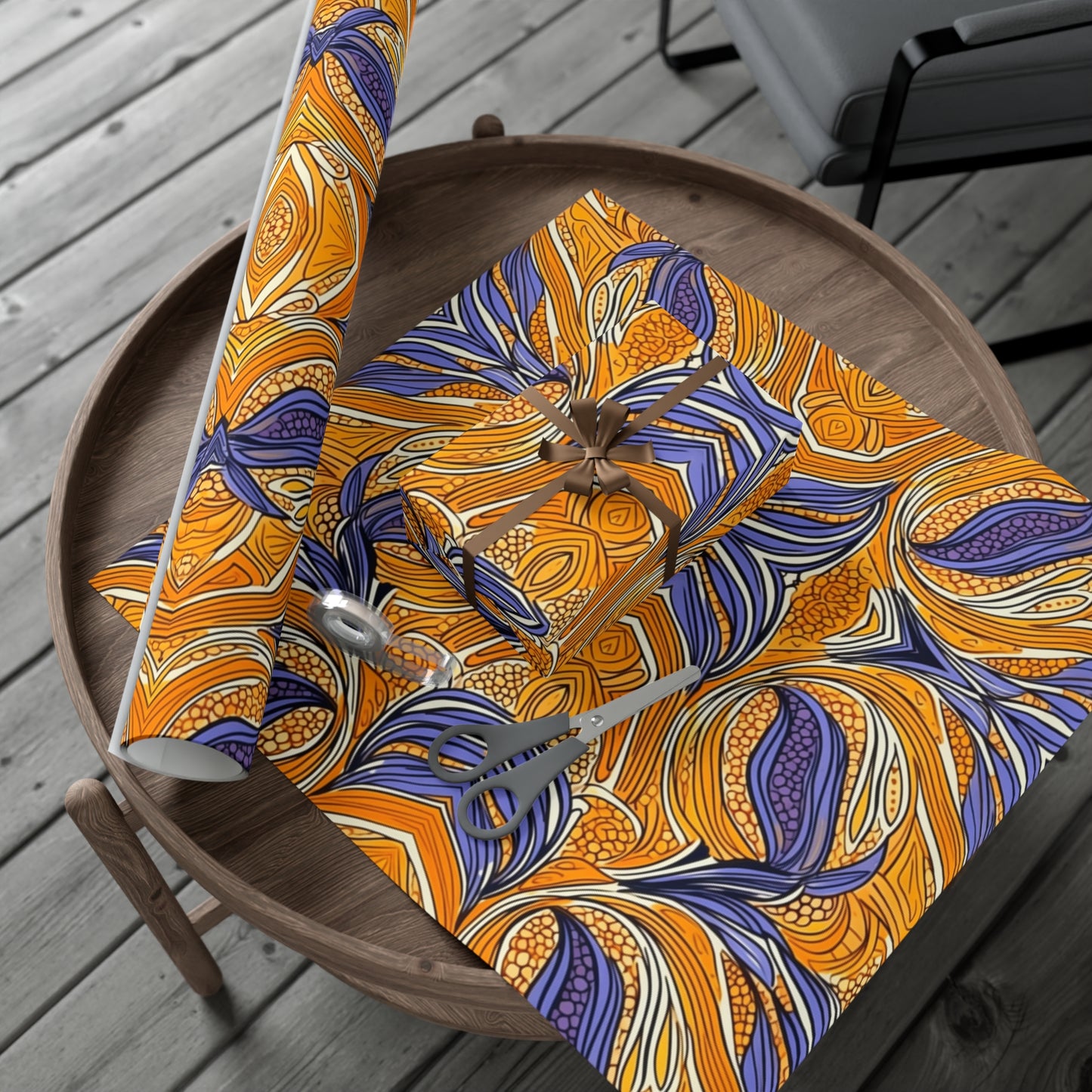 Semi | African Wax Print |Gift Wrap Paper