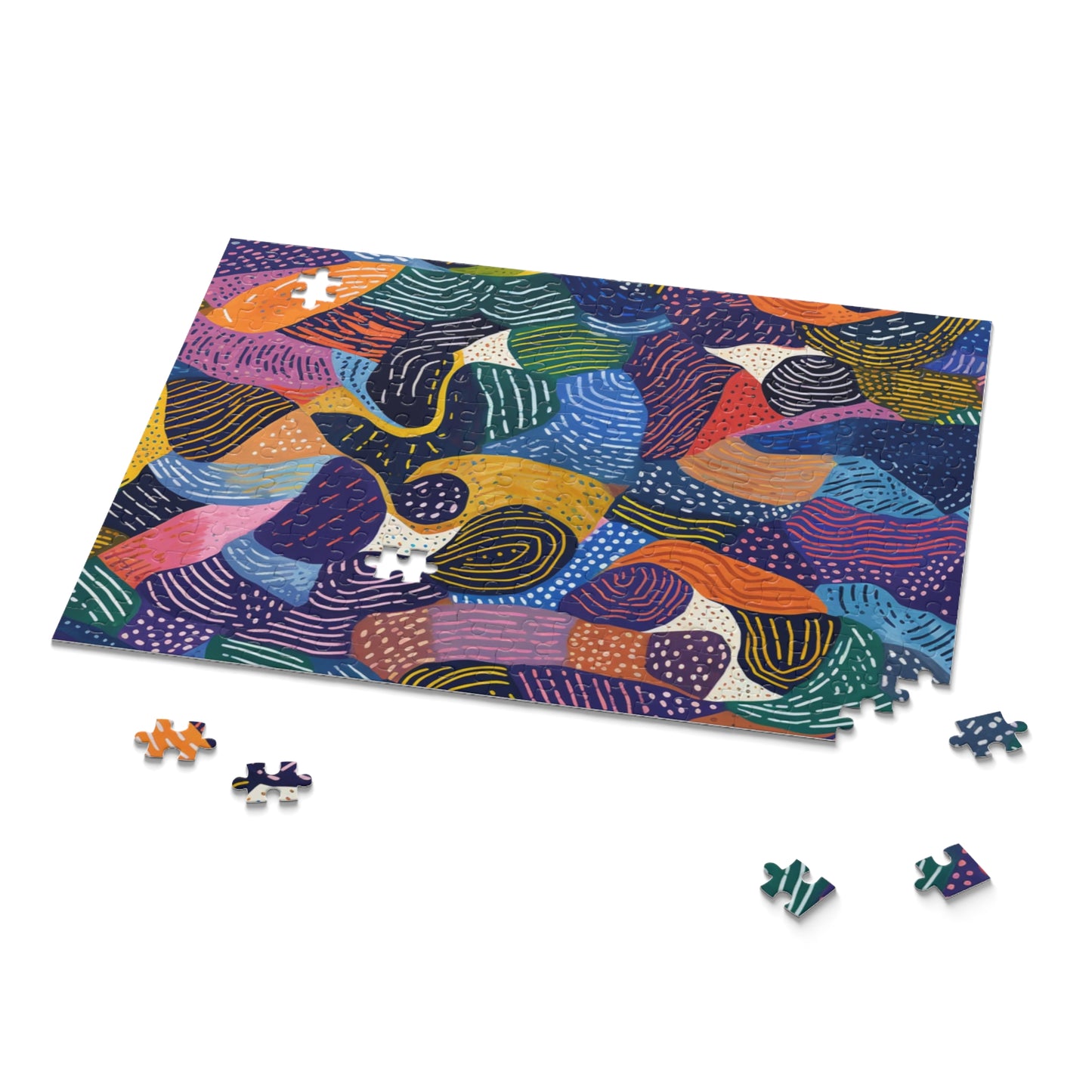 | Kiki | Puzzle (120, 252, 500-Piece) | African Wax Print |