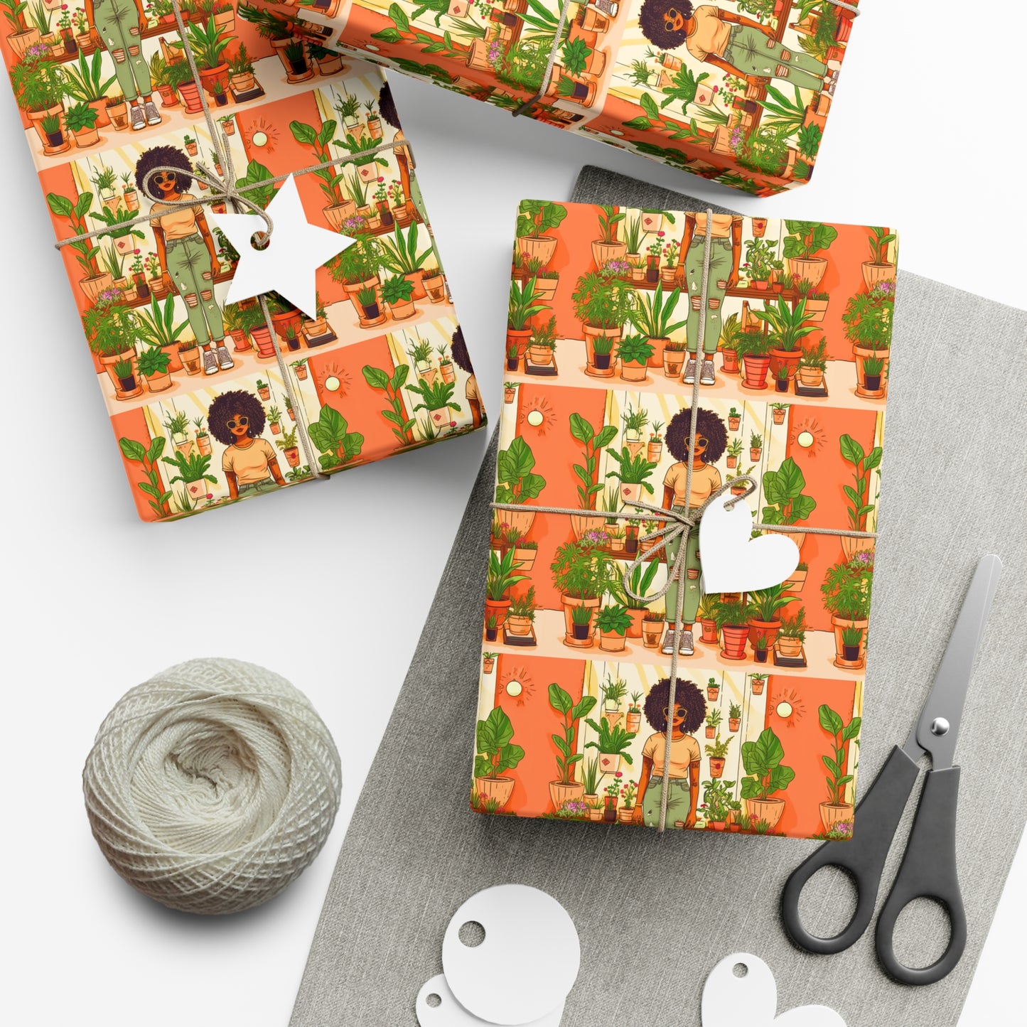 Peach Dream | Plant Mom | Gift Wrap Papers |