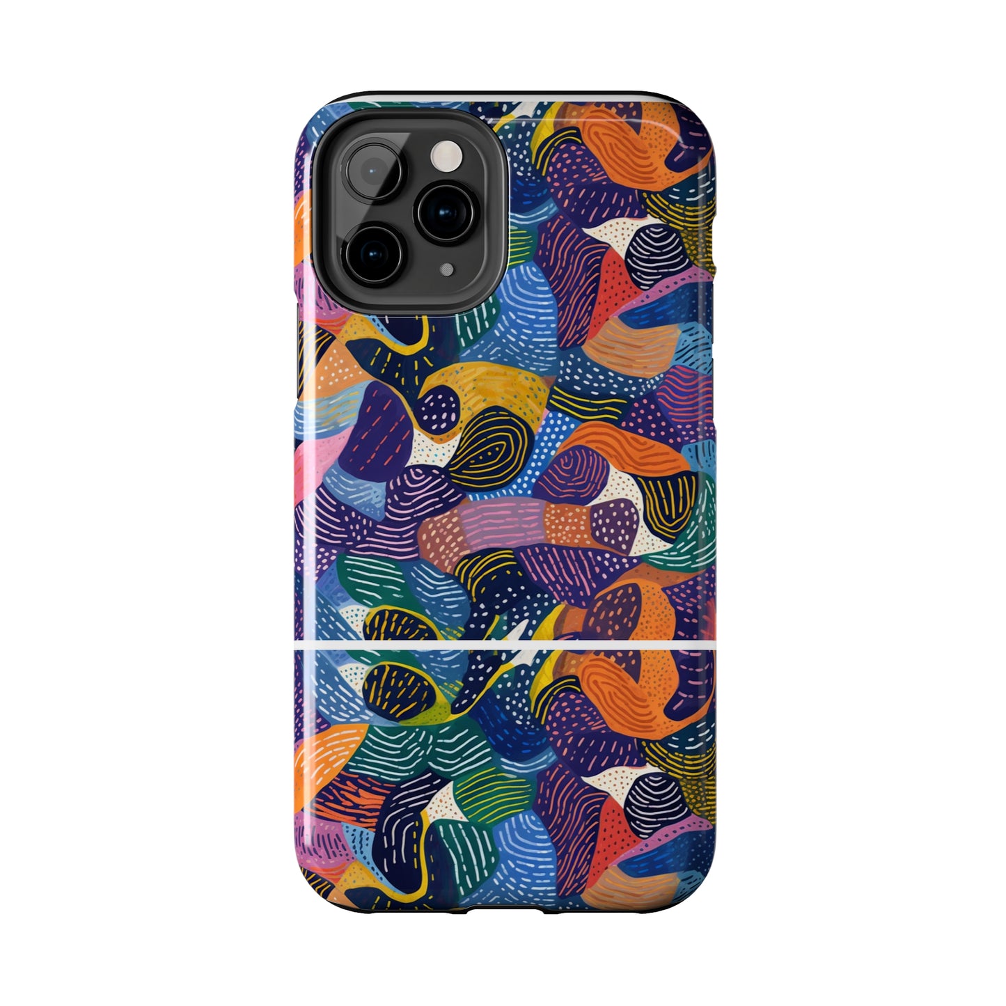 Stylish Kiki Collections iPhone Case | African Wax Print | Tough Phone Case | Shock Dispersion | Protective Cover|