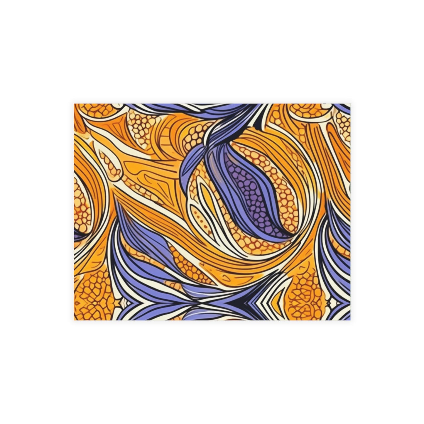 "Semi : Postcard Bundles |Vibrant |African Wax Patterns | Customizable Postcards | Agbada-Inspired Gift | Black-Owned |envelopes included|