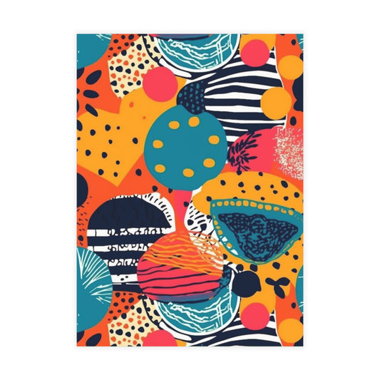 Kalahari Kaleidoscope | African Wax Print Postcard Bundles | Black-Owned | Women-Owned| Envelopes included |