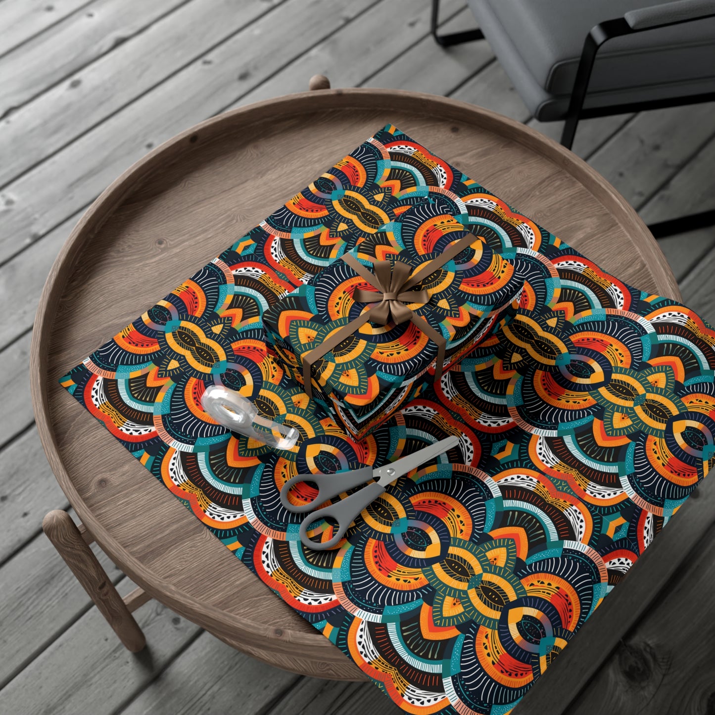 Zulu Warrior | African Wax Print | Gift Wrap Papers