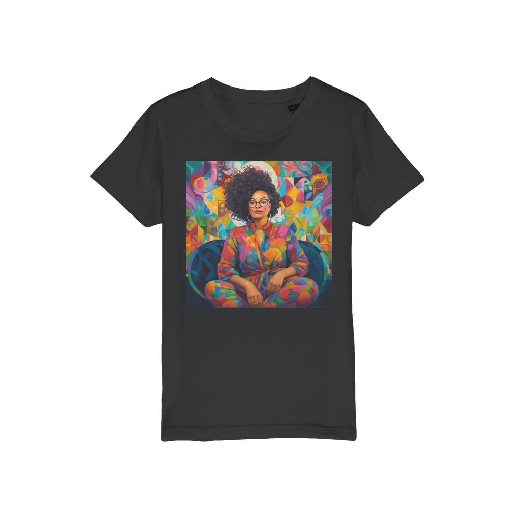 Black In Tech Collection | Kaisha | Organic Jersey Kids T-Shirt