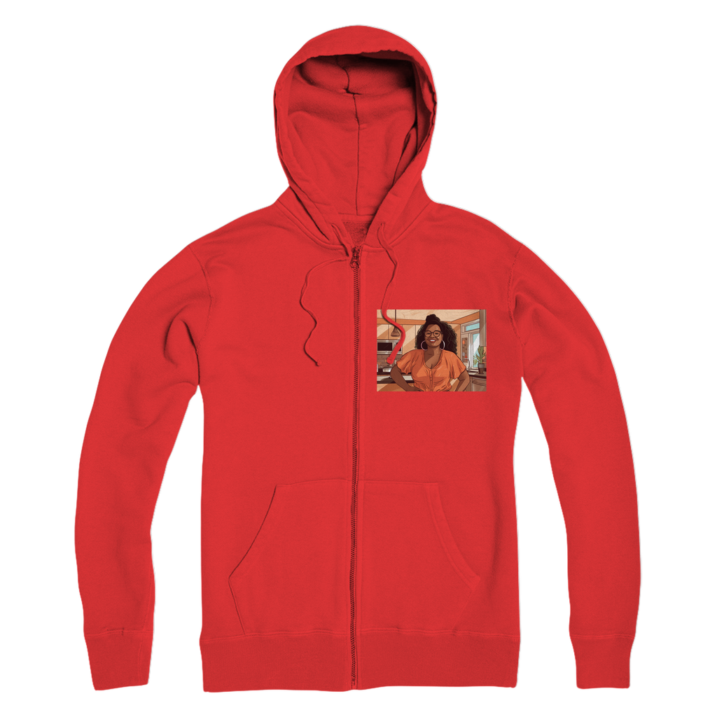 | Grace Melanin Magic | Premium Adult Zip Hoodie