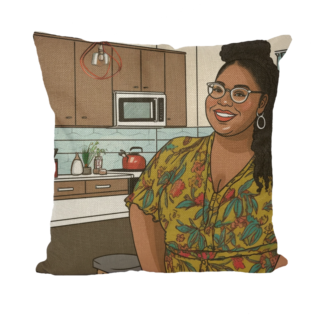 | Everyday Black Girl Magic Collection | Janelle Melanin Magic | Throw Pillows