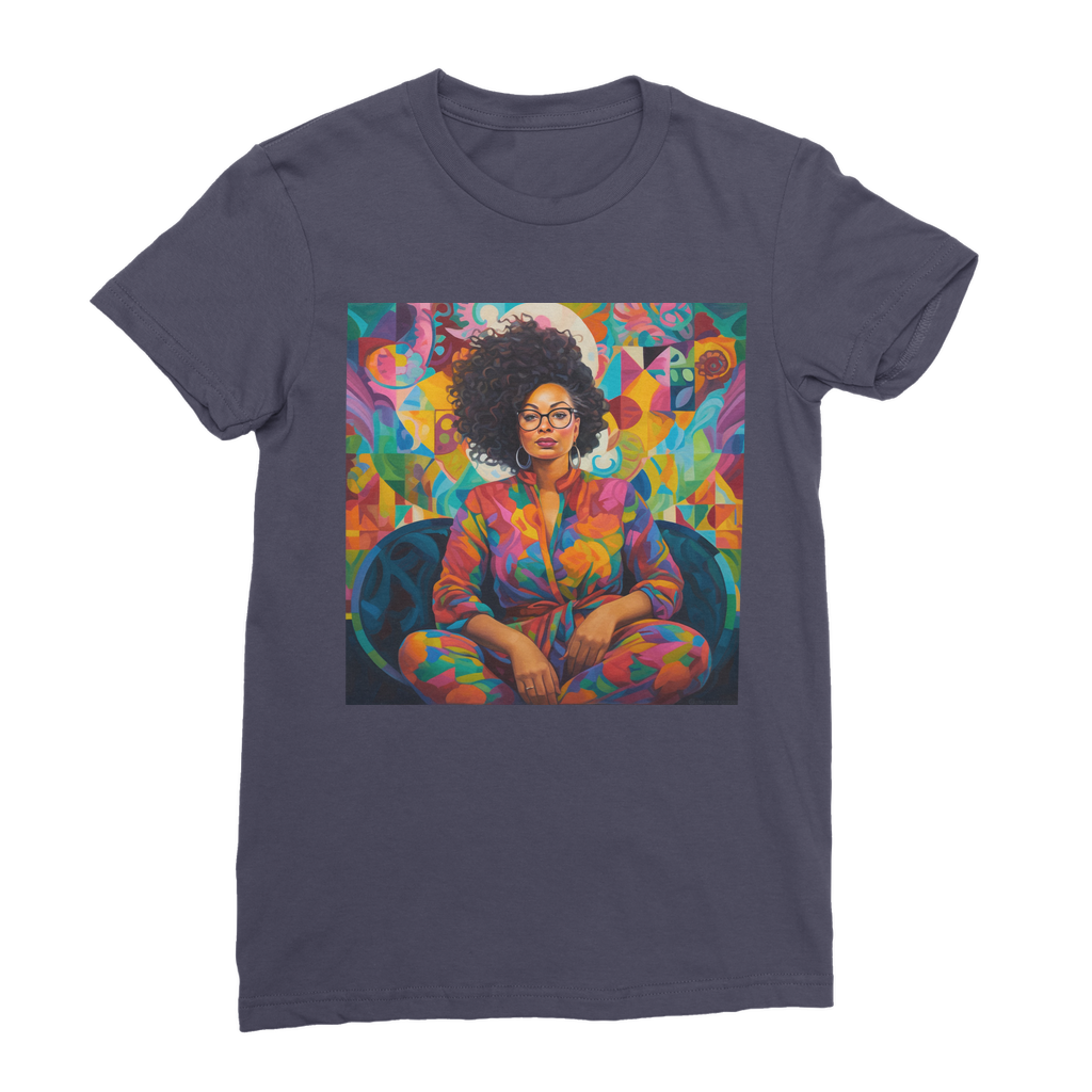 Black In Tech Collection | Kaisha | Premium Jersey Women's T-Shirt