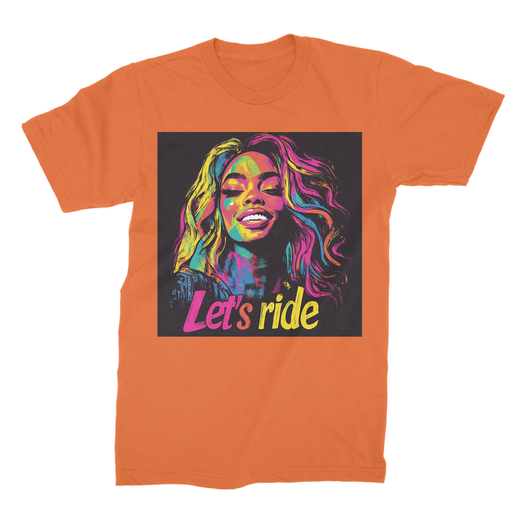 Bey Collection | Neon Bey - Lets Ride Premium Jersey Adult T-Shirt