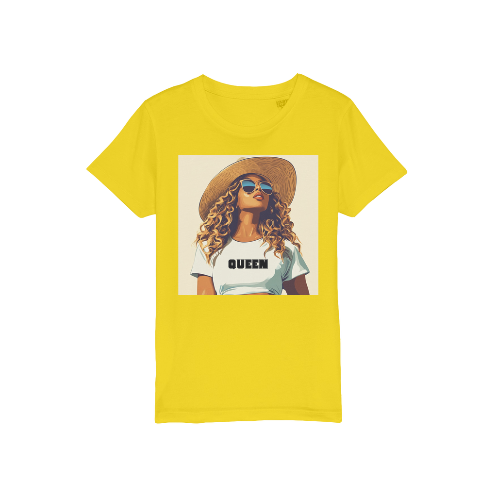 Bey Collection| Queen | #Cowboycater| Organic Jersey Kids T-Shirt