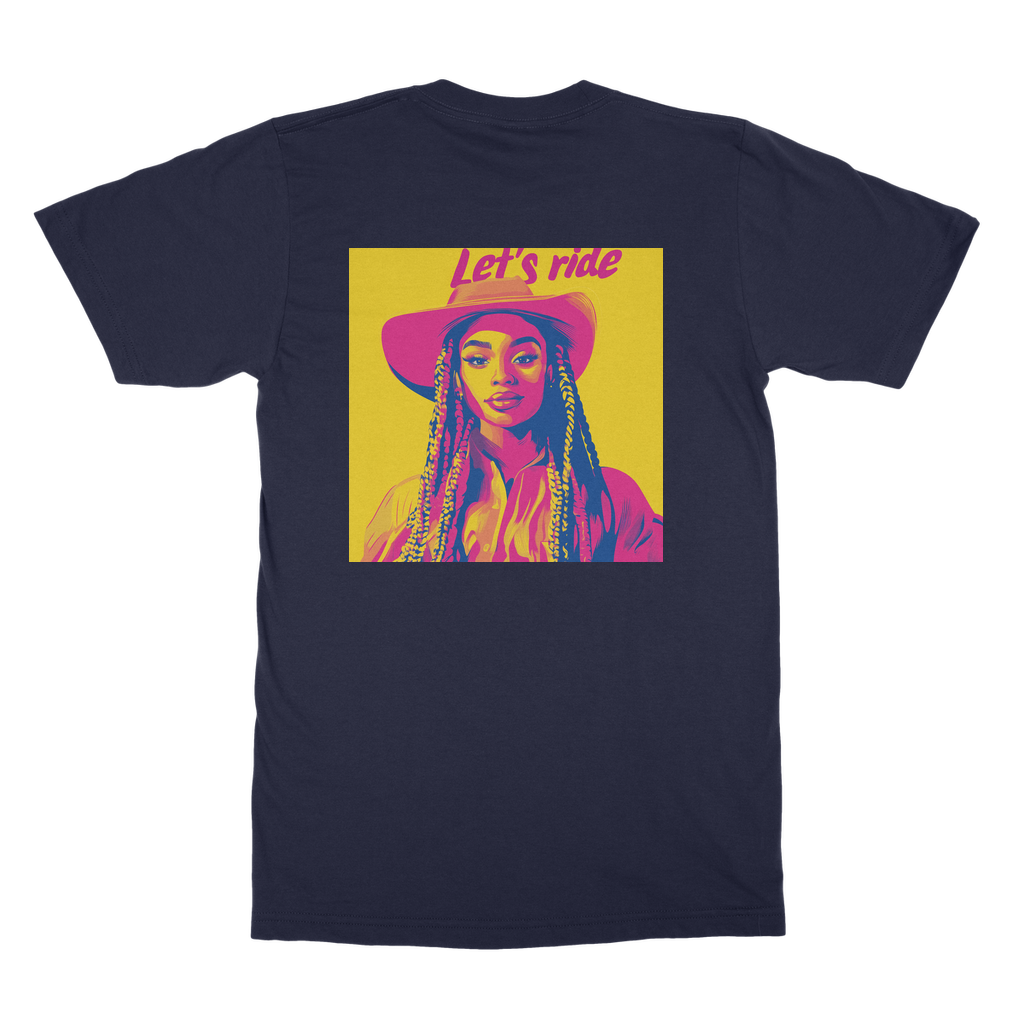 Bey Collection| Winnie Orange : Let's Ride T-Shirt Dress