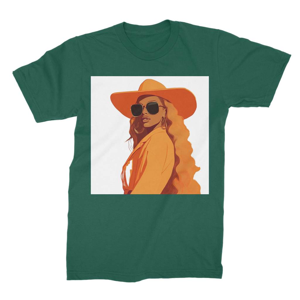 Bey Collection| Orange Diva | #cowboycarter Premium Jersey Adult T-Shirt