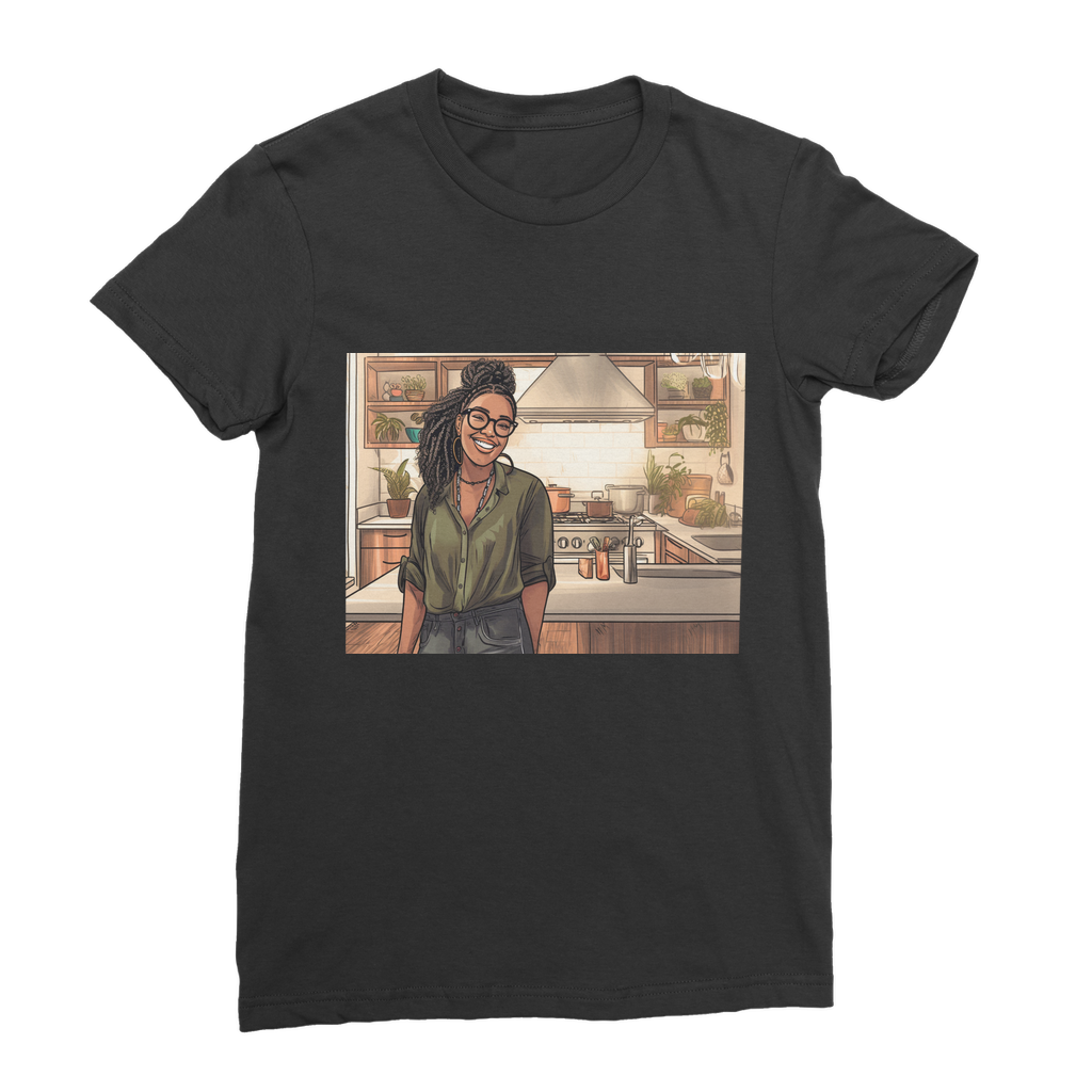 | Janell Melanin Magic | Premium Jersey Women's T-Shirt