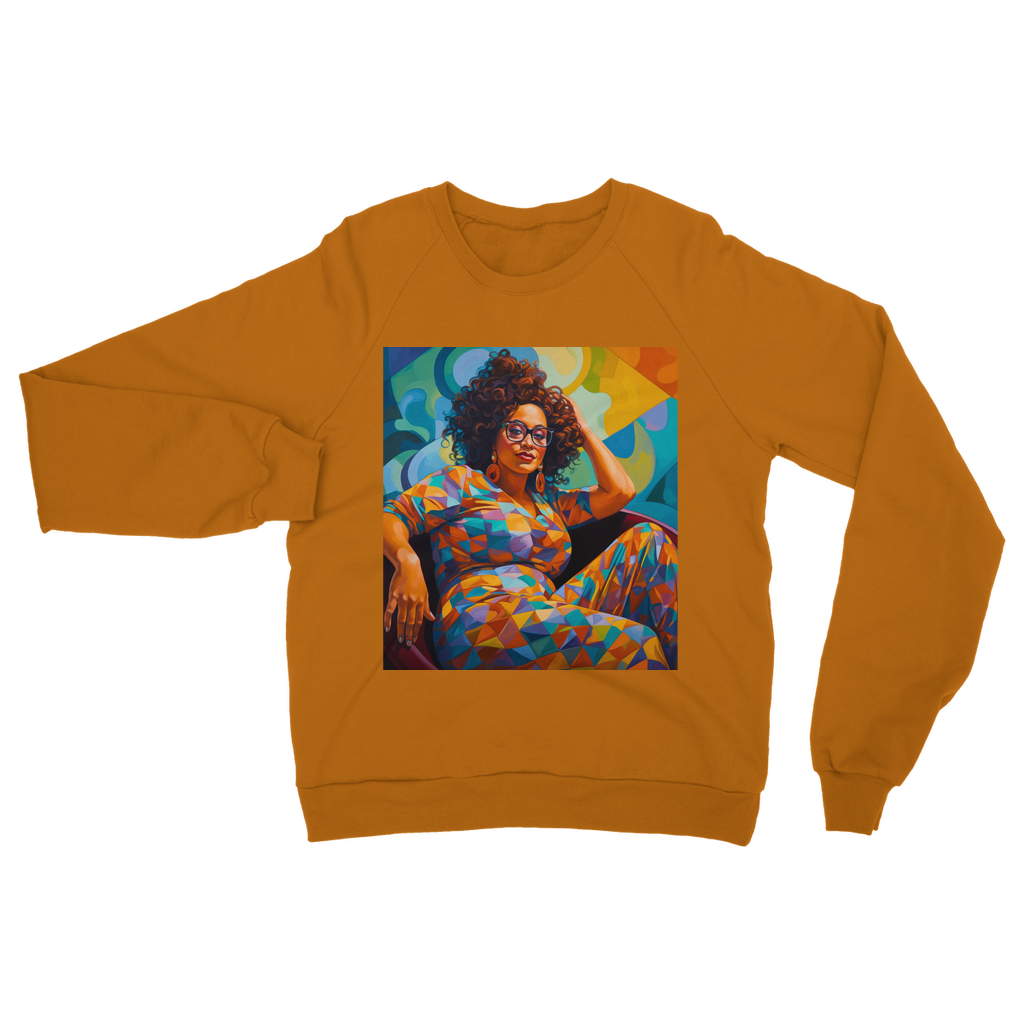 Black In Tech Collection | Maiya | Classic Adult Sweatshirt