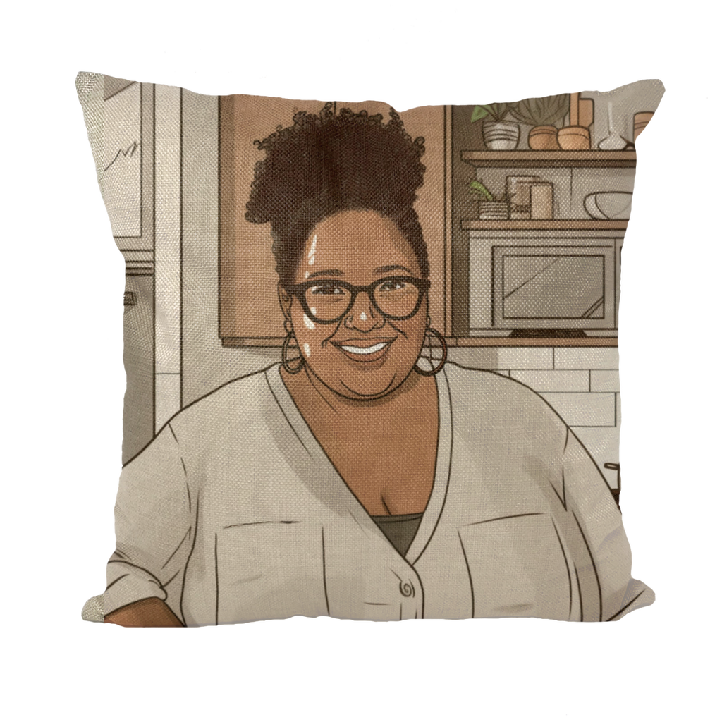 | Stephanie Melanin Magic| Throw Pillows