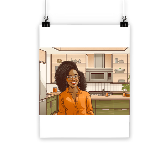 | Rose Melanin Magic | Classic Poster