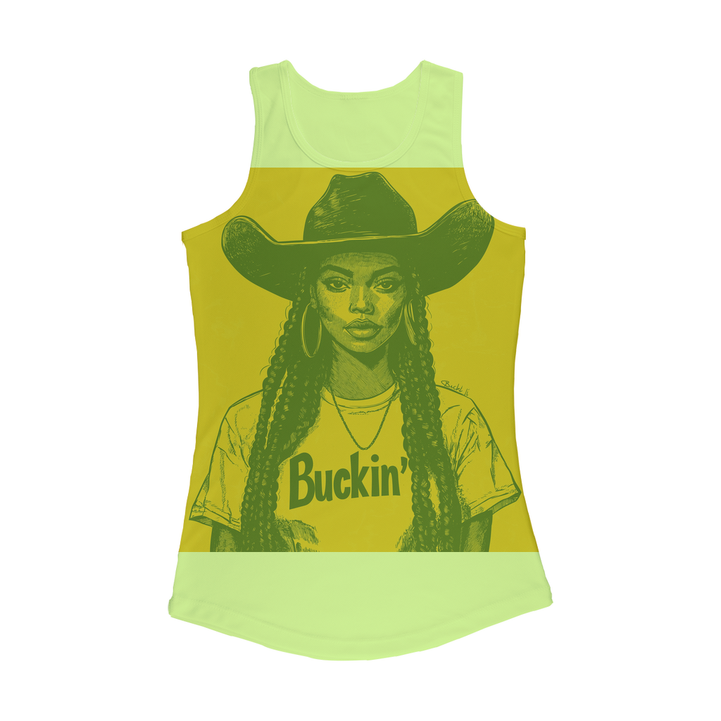 Bey Collection |  Buckin' Women Performance Tank Top