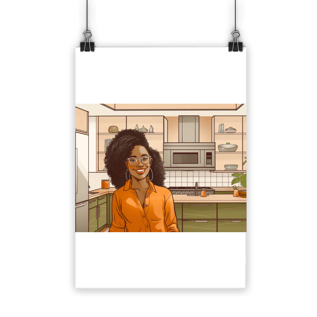 | Rose Melanin Magic | Classic Poster