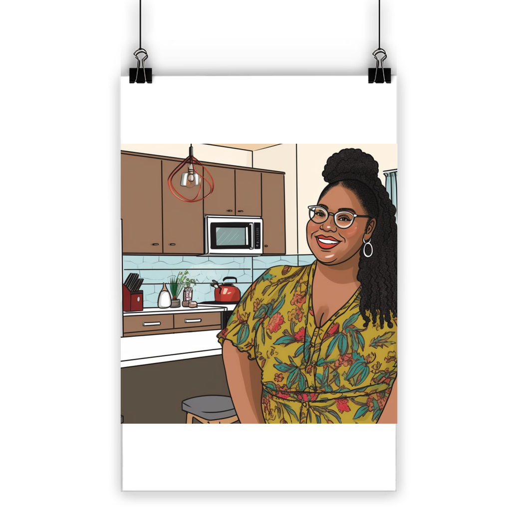 | Everyday Black Girl Magic Collection | Janelle Melanin Magic | Classic Poster
