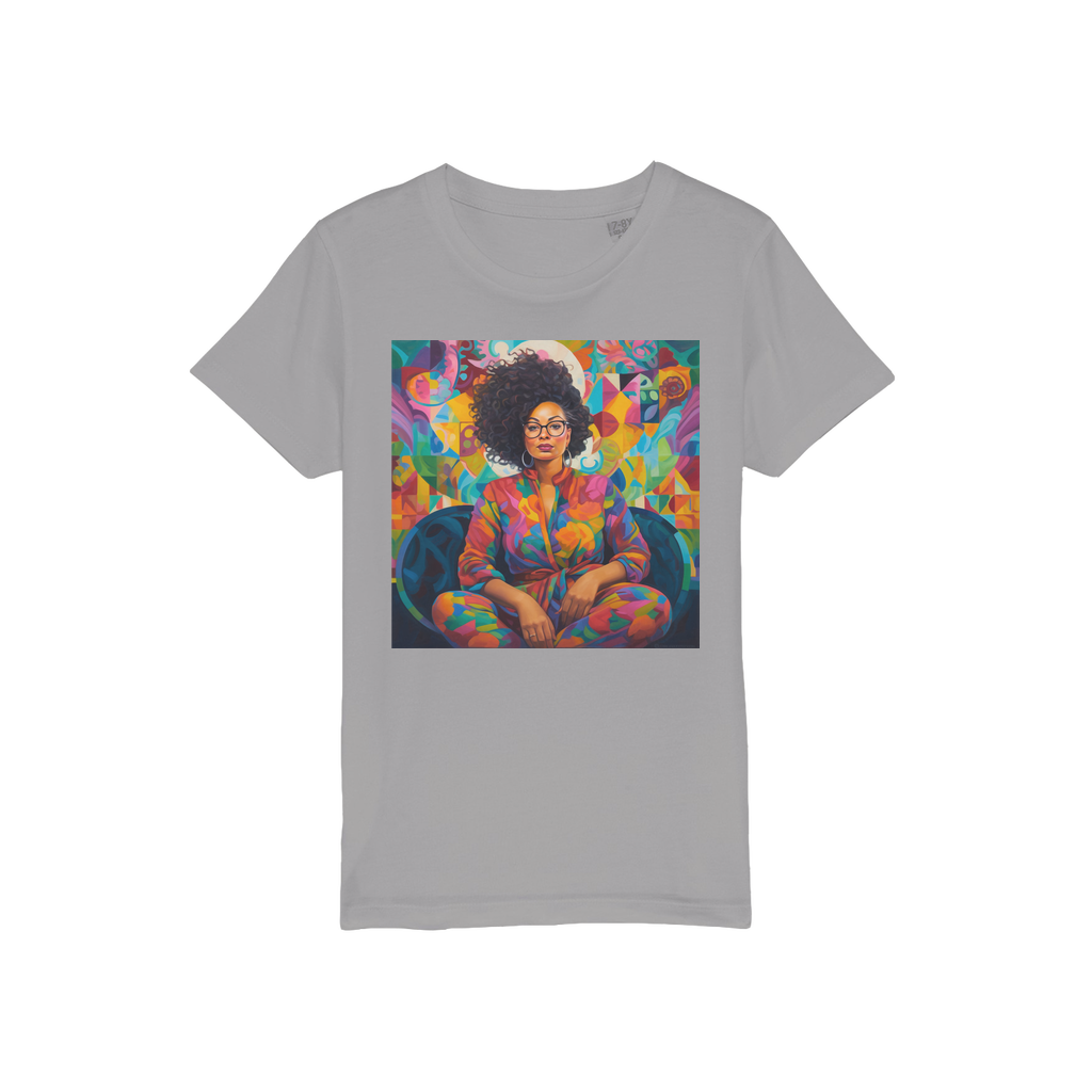 Black In Tech Collection | Kaisha | Organic Jersey Kids T-Shirt