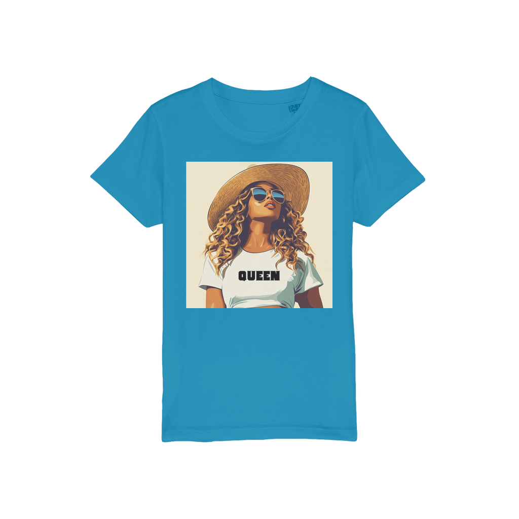 Bey Collection| Queen | #Cowboycater| Organic Jersey Kids T-Shirt