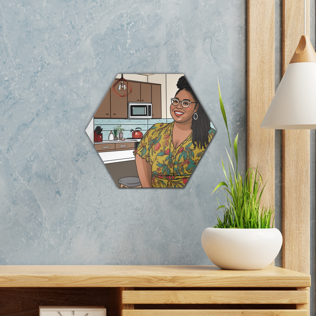 | Everyday Black Girl Magic Collection | Janelle Melanin Magic | Wall Tile