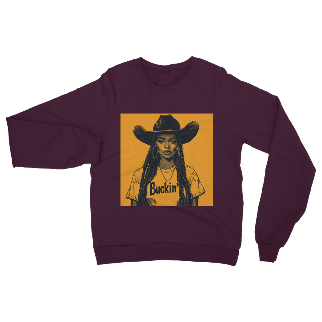 Bey Collection |  Buckin' Classic Adult Sweatshirt