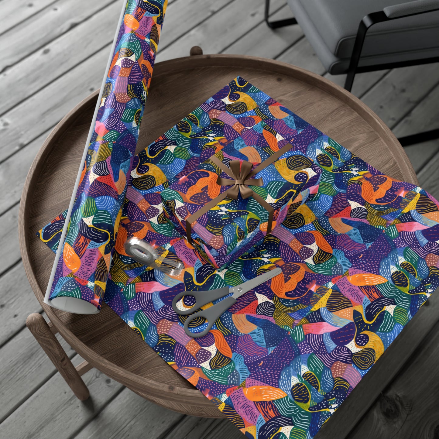 Kiki | Gift Wrap Papers | African Wax Print |