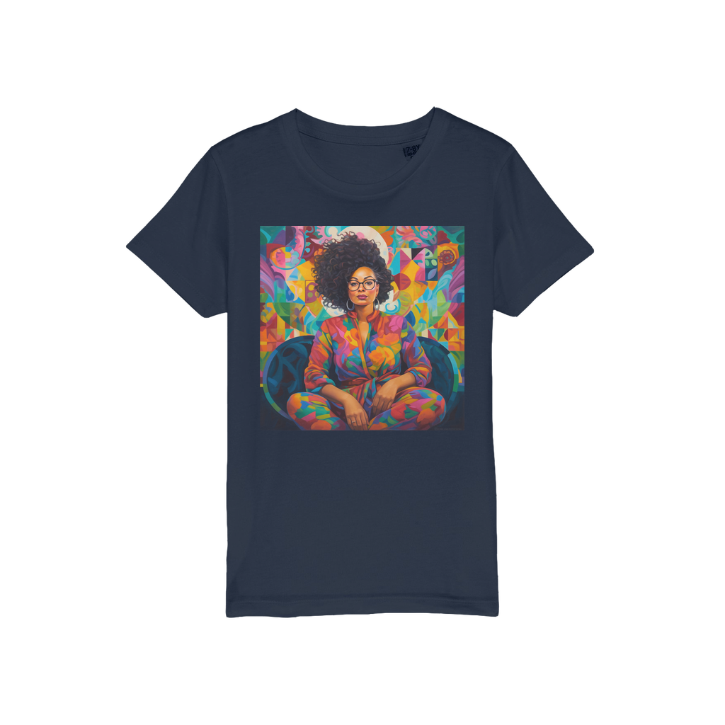 Black In Tech Collection | Kaisha | Organic Jersey Kids T-Shirt