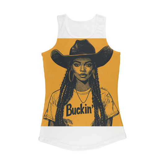 Bey Collection |  Buckin' Women Performance Tank Top