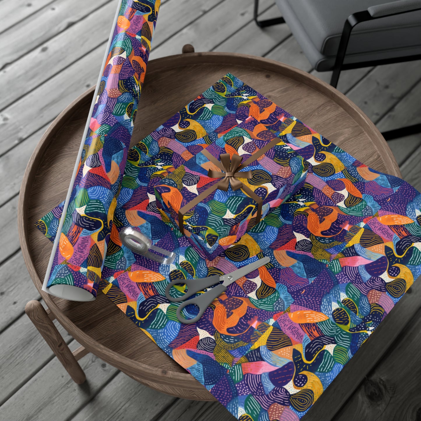Kiki | Gift Wrap Papers | African Wax Print |