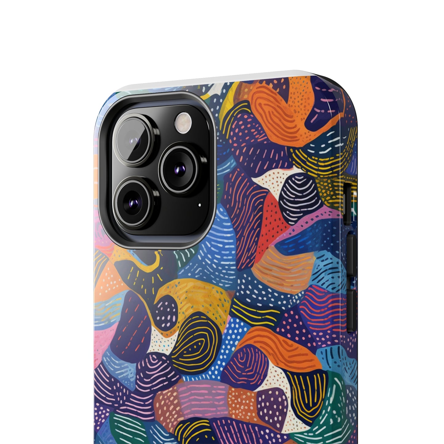 Stylish Kiki Collections iPhone Case | African Wax Print | Tough Phone Case | Shock Dispersion | Protective Cover|