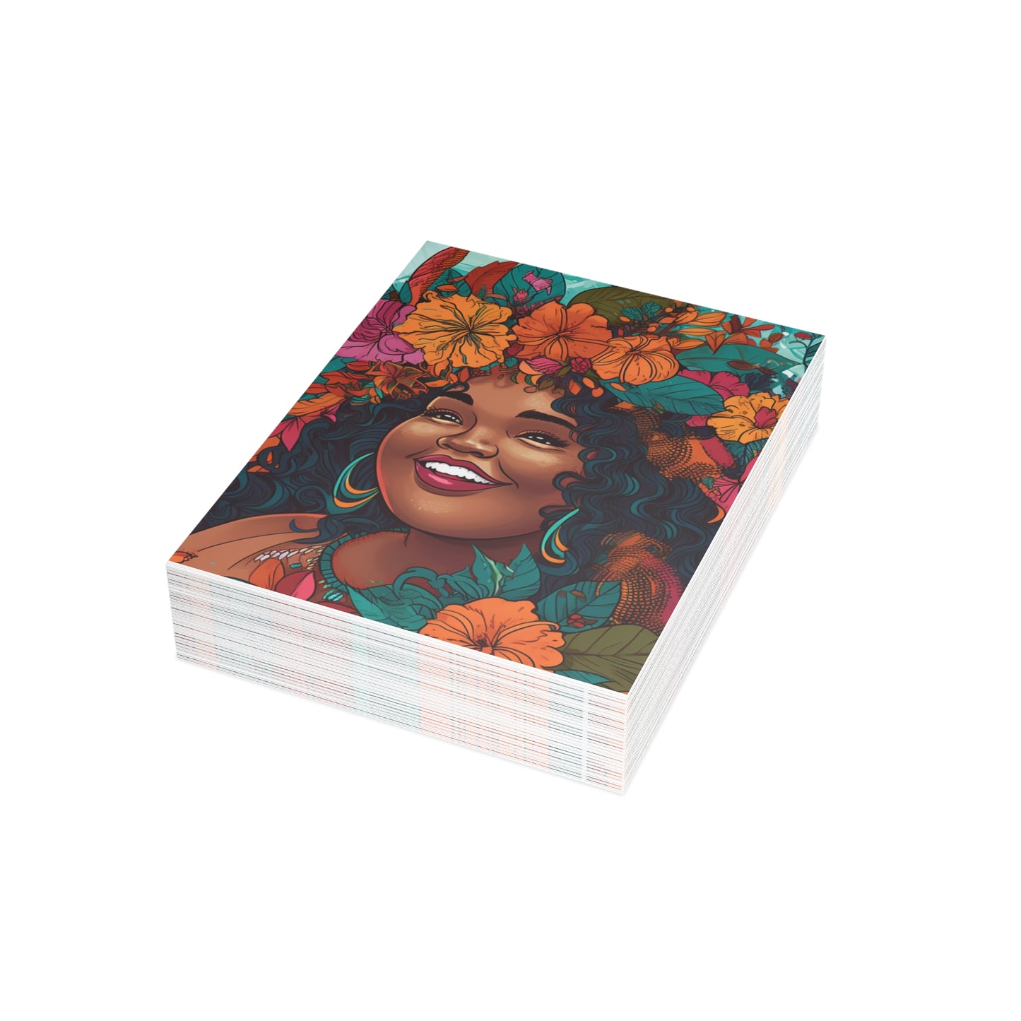 I Am Collection: "Beautiful" | Postcard Bundles | (envelopes included) | Self-Care | Affirmation Cards | 10, 30, or 50 Pieces|
