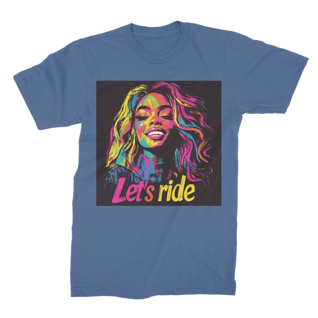 Bey Collection | Neon Bey - Lets Ride Premium Jersey Adult T-Shirt