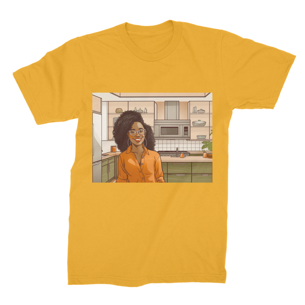 | Rose Melanin Magic | Premium Jersey Adult T-Shirt