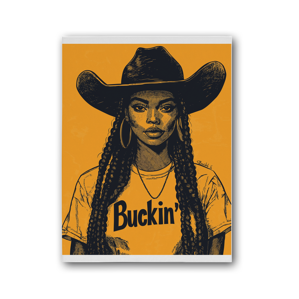 Bey Collection |  Buckin' Premium Stretched Canvas