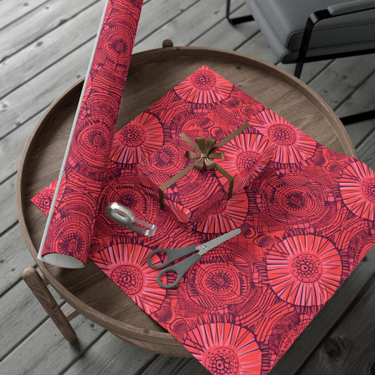 Amhara Ambiance| Gift Wrap Papers | African Wax print