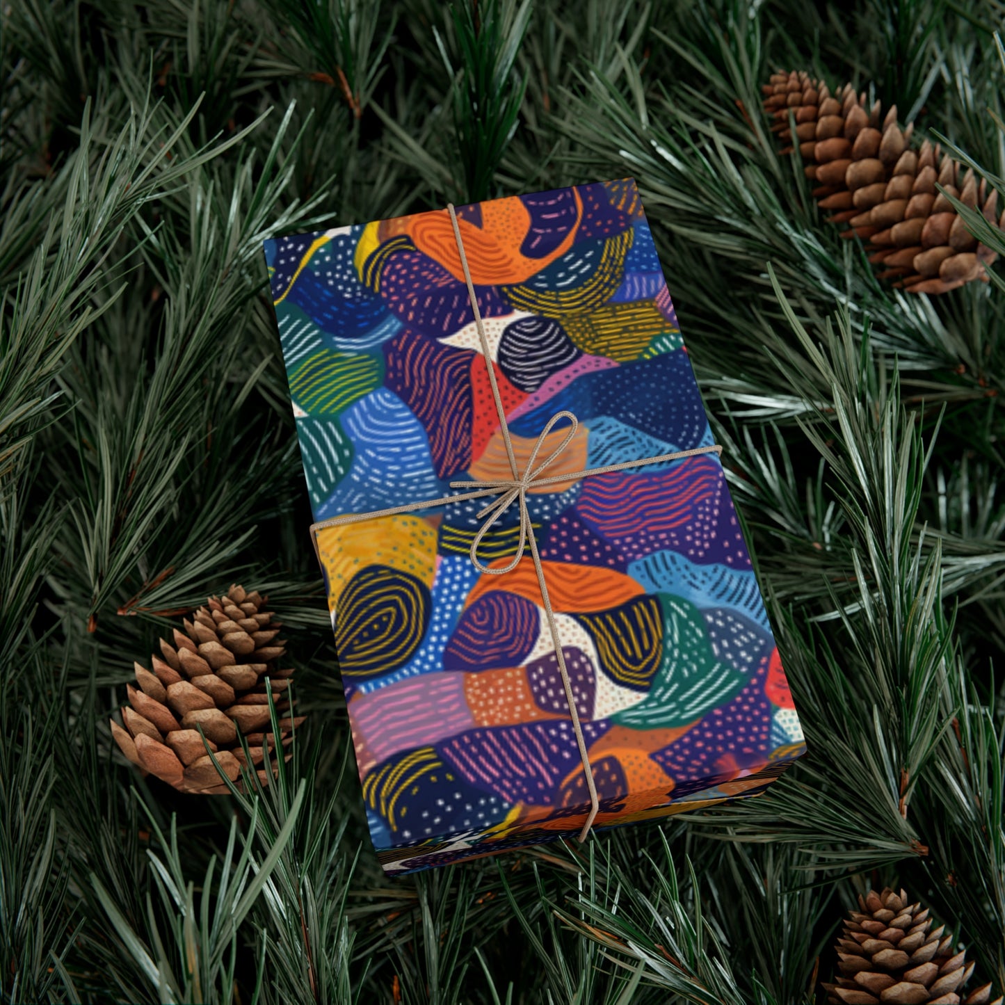 Kiki | Gift Wrap Papers | African Wax Print |