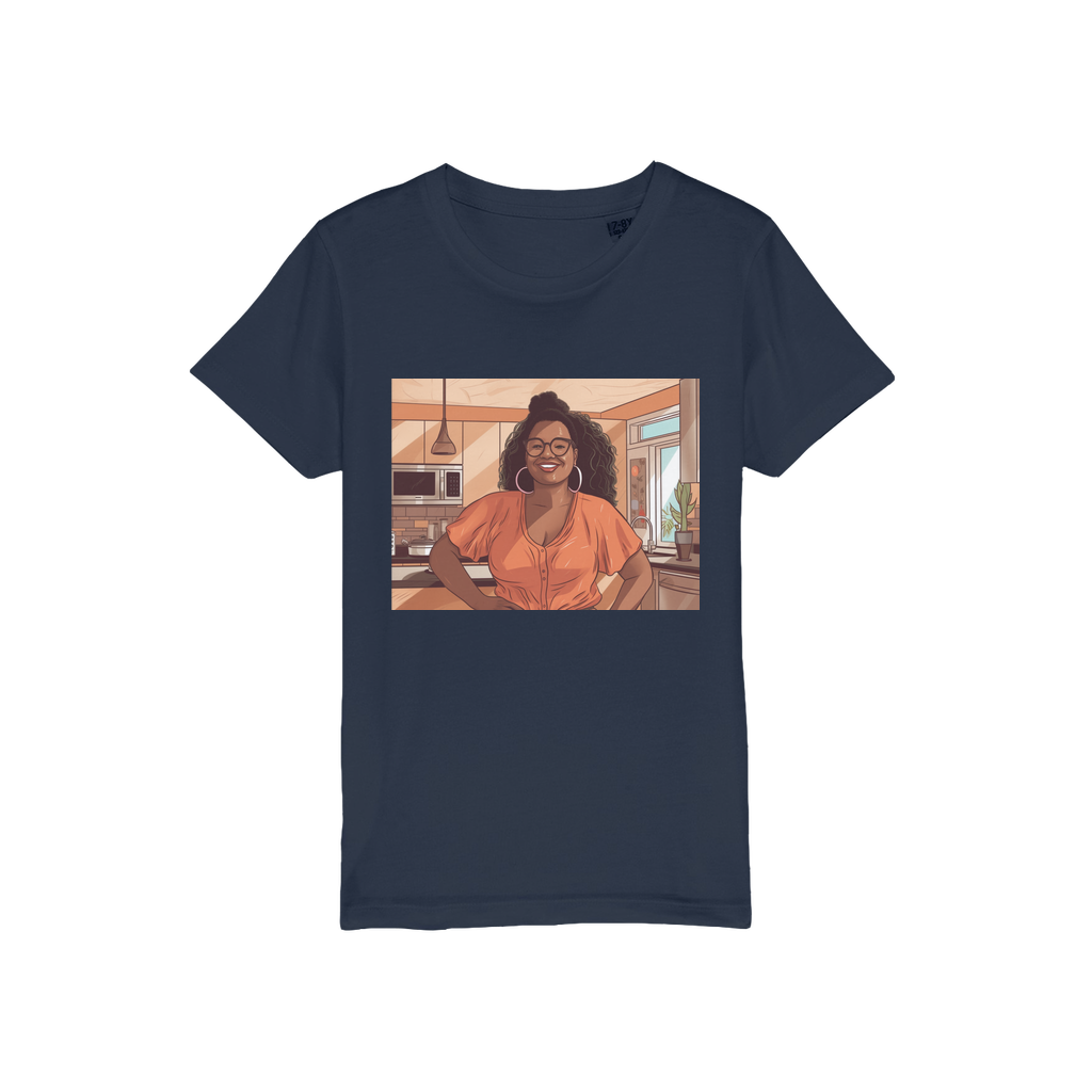 | Grace Melanin Magic | Organic Jersey Kids T-Shirt