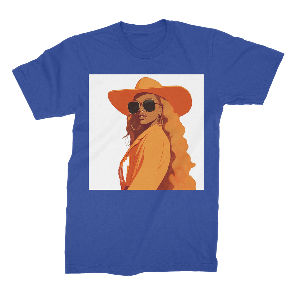 Bey Collection| Orange Diva | #cowboycarter Premium Jersey Adult T-Shirt